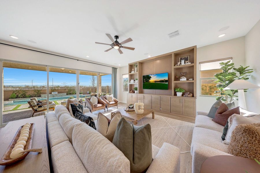 Representative furnished interior of a home built from the Garnet by Mattamy Homes in Tierra Vistoso, Surprise (Image 31).