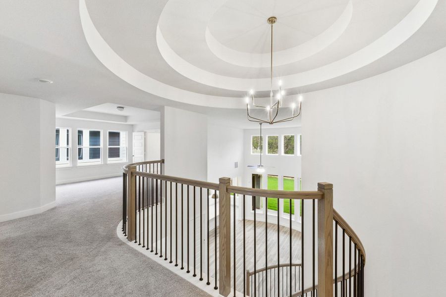 Spacious, unfurnished interior of a new home in The Colony, Bastrop (Image 25).