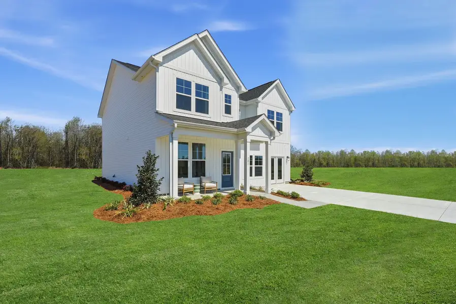Representative exterior photo of a completed home built from the The Indigo by Stanley Martin Homes in Chapin Place, Chapin, SC (Image 23).