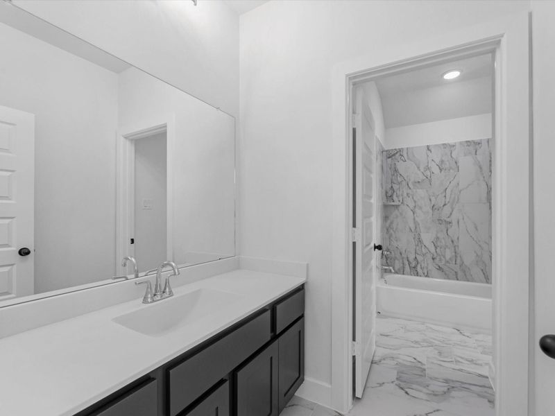 Furnished interior view inside a new home in Candela South, Richmond (Image 9).