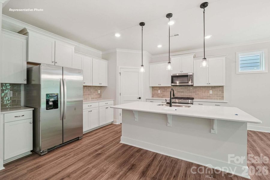 Furnished interior view inside a new home in Westport, York (Image 5).