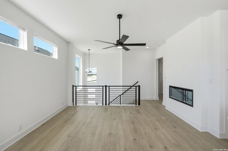 Spacious, unfurnished interior of a new home in Prominence Urban, San Antonio (Image 28). Spacious, unfurnished interior of a new home in Prominence Urban, San Antonio (Image 28).