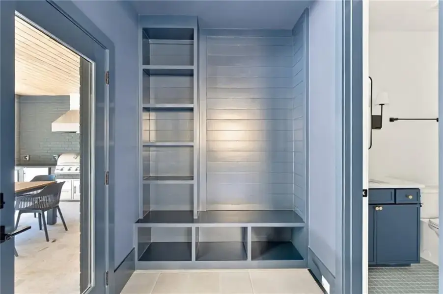 Furnished interior view inside a new home in , Atlanta (Image 40).