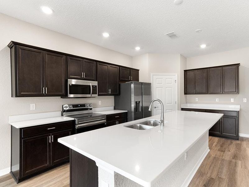 A wide selection of options are available to personalize your dream kitchen - Aubrey by Highland Homes