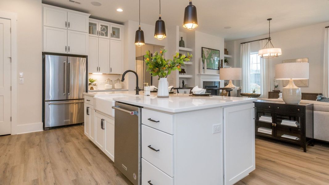 Representative furnished interior of a home built from the The Curator by DRB Elevate. in Brook Run, Fort Mill (Image 11).