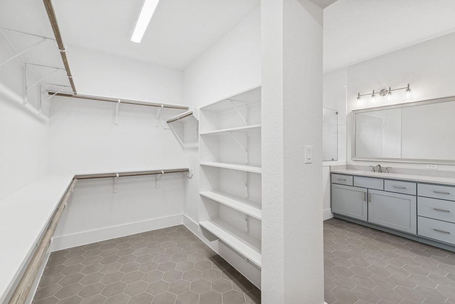 Furnished interior view inside a new home in Easthaven at Bridgeland Central - Vision Collection, Cypress (Image 6). Furnished interior view inside a new home in Easthaven at Bridgeland Central - Vision Collection, Cypress (Image 6).