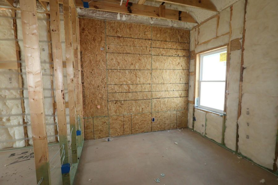 In-progress construction of a new home in The Highlands - Grove Collection, Porter, TX (Image 20). In-progress construction of a new home in The Highlands - Grove Collection, Porter, TX (Image 20).