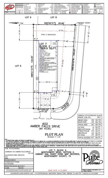 Plot plan