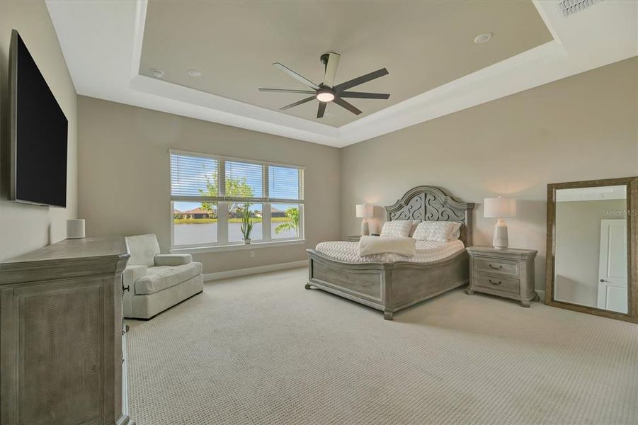 Furnished interior view inside a new home in , Palmetto (Image 39).