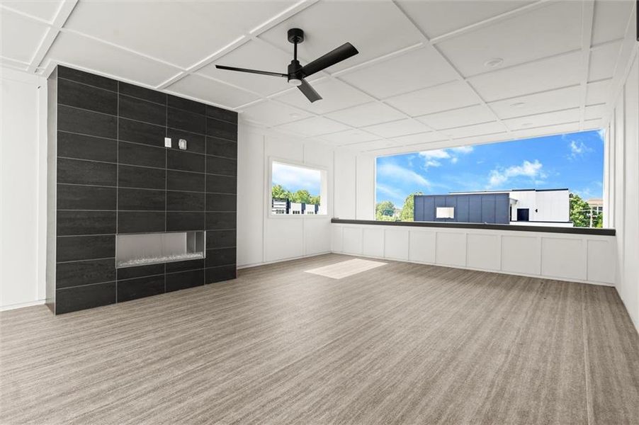 Spacious, unfurnished interior of a new home in The Gathering – Alpharetta, Alpharetta (Image 21).