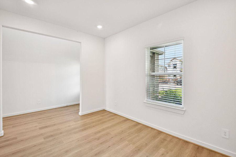 Photo is not of the actual home, but is an inspirational photo of builder’s model home and may depict options, furnishings, and/or decorator features that are not included