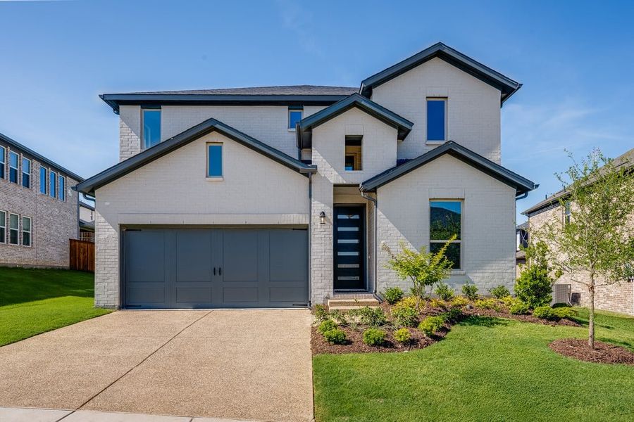 Representative exterior photo of a completed home built from the Camelia by Taylor Morrison in Stoneridge, Melissa, TX (Image 1).