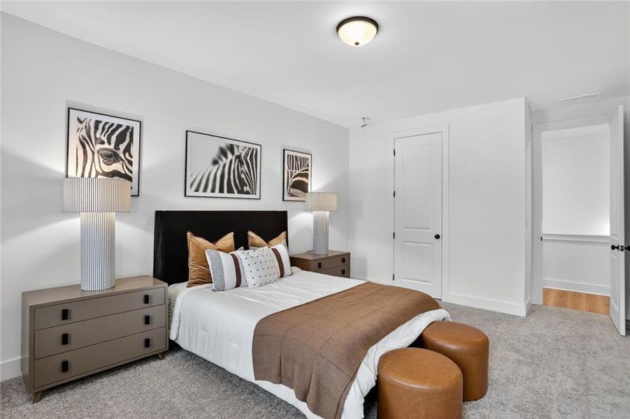Furnished interior view inside a new home in Governors Parc, Kennesaw (Image 11).