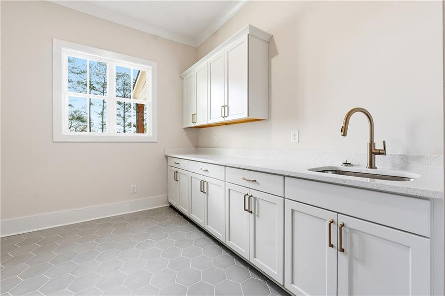 Furnished interior view inside a new home in , Marietta (Image 5).