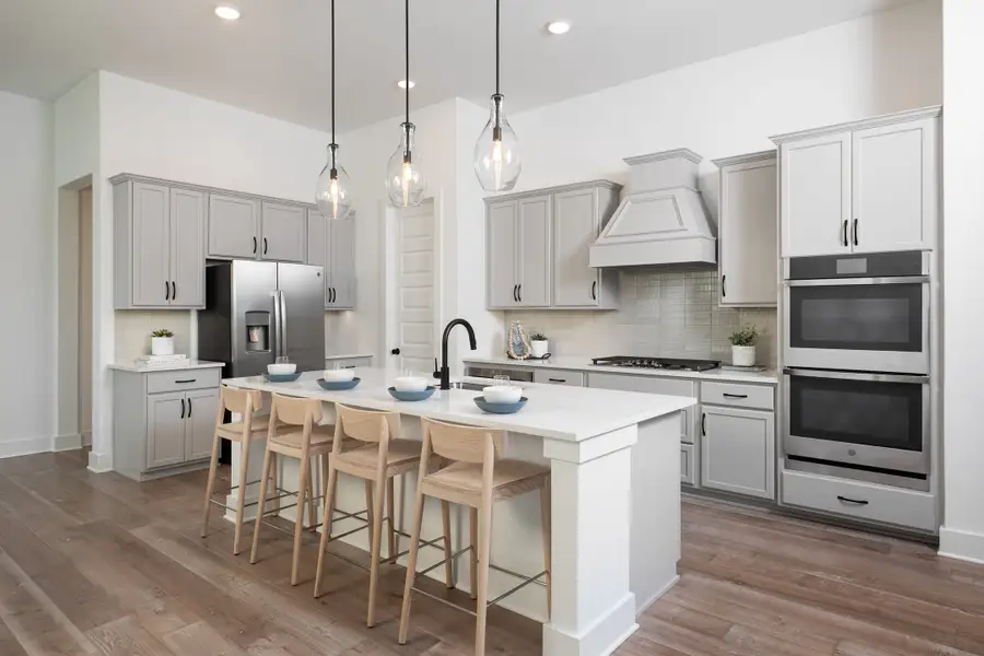 Furnished interior view inside a new home in View at the Reserve, Mansfield (Image 3).