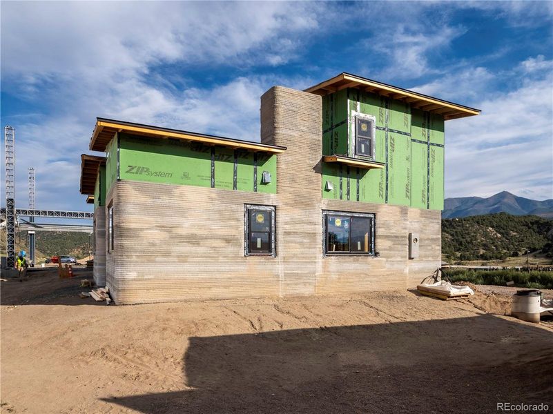 In-progress construction of a new home in , Salida, CO (Image 9).