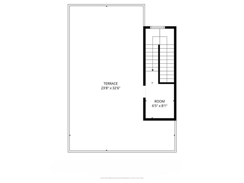 2D floor plan layout of this home in , Dallas, TX (Image 25).