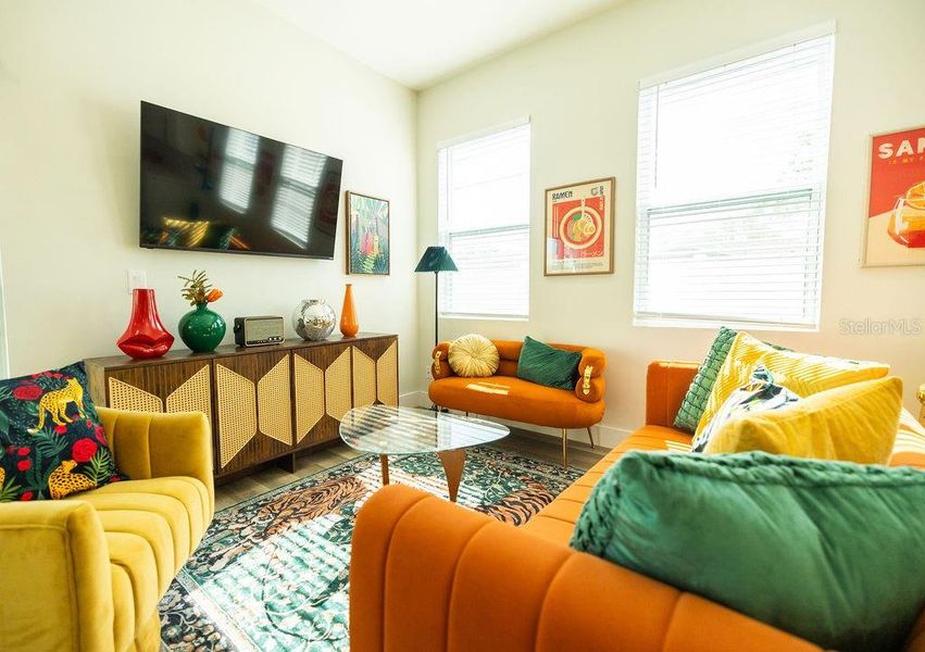 Furnished interior view inside a new home in , St. Petersburg (Image 6). Furnished interior view inside a new home in , St. Petersburg (Image 6).