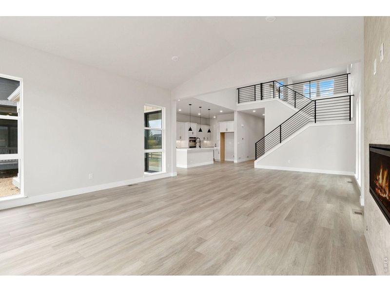 Spacious, unfurnished interior of a new home in RainDance, Windsor (Image 13).