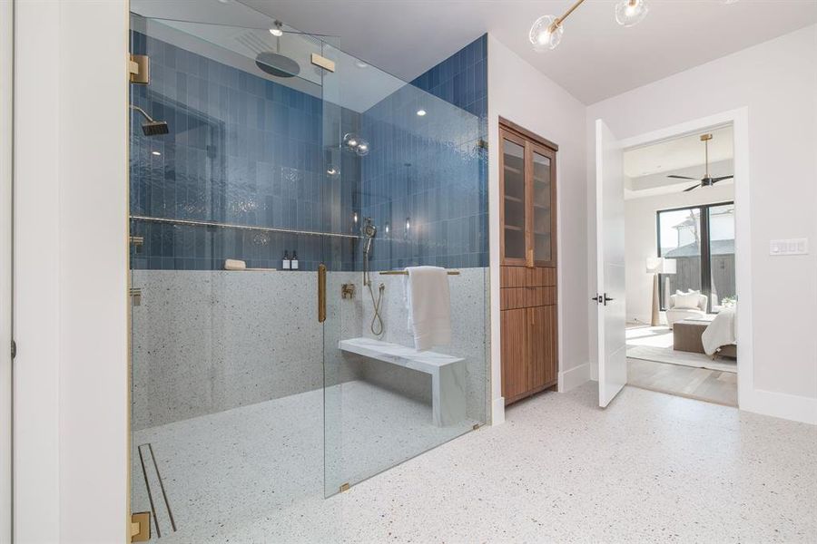 Furnished interior view inside a new home in , Dallas (Image 4).