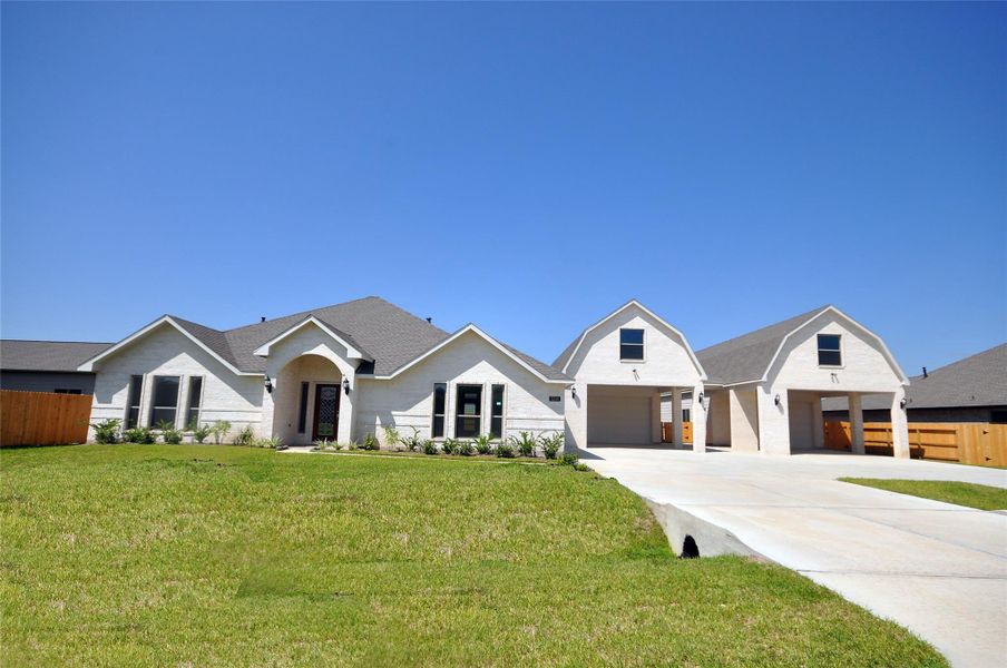 In the primary home there are 4 Bedrooms and 3 full Baths