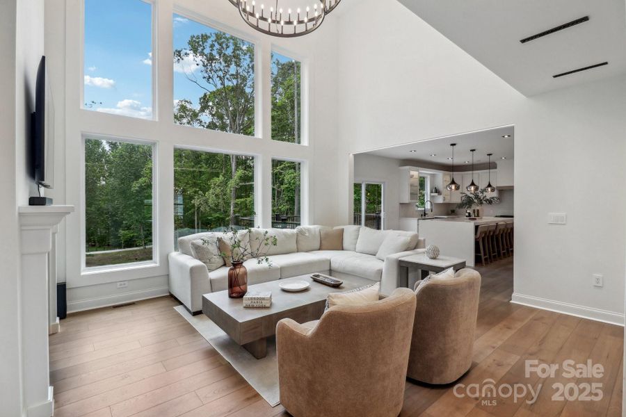 View from the front door