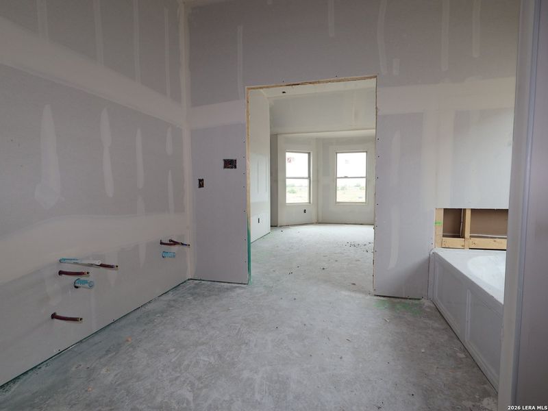 In-progress construction of a new home in Paloma Park, Converse, TX (Image 26).