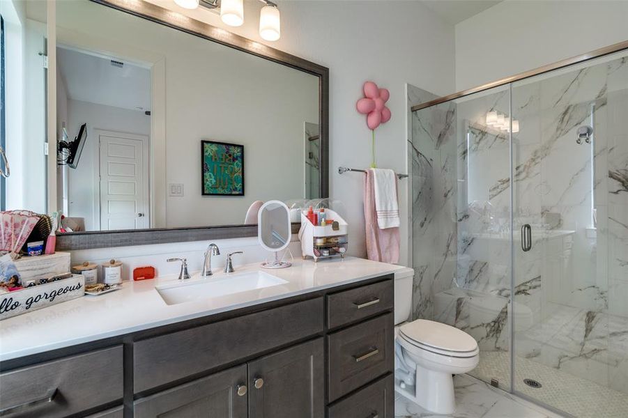 Furnished interior view inside a new home in Somerset Park, Rockwall (Image 24).