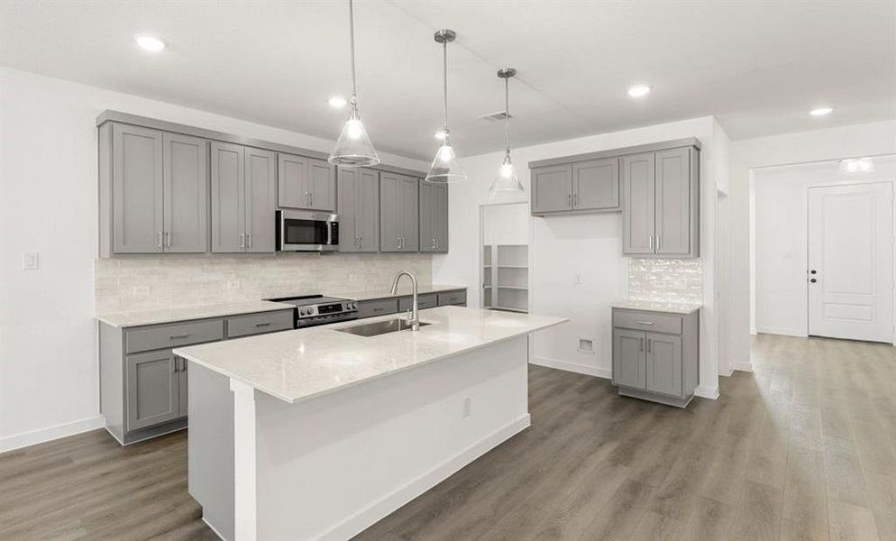 Kitchen featuring the Milan Collection