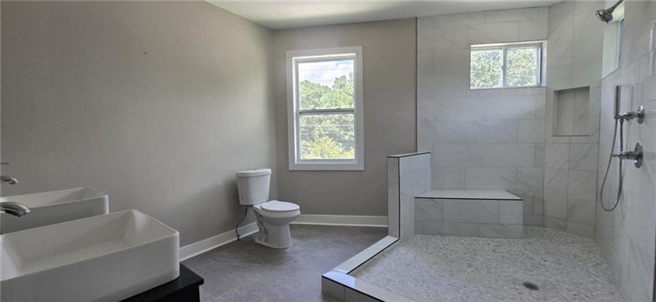 Furnished interior view inside a new home in , Atlanta (Image 6).