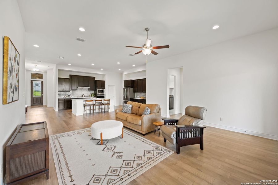 Furnished interior view inside a new home in Esperanza - 70', Boerne (Image 3). Furnished interior view inside a new home in Esperanza - 70', Boerne (Image 3).