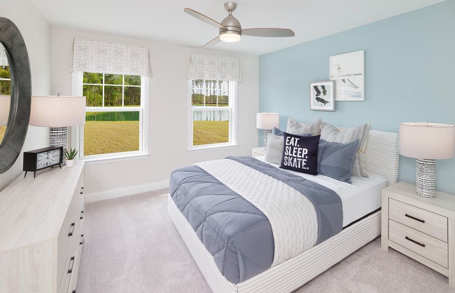 Furnished interior view inside a new home in , Summerville (Image 10).