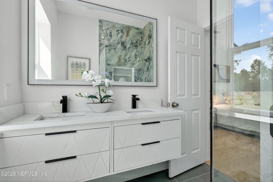 Furnished interior view inside a new home in , Jacksonville (Image 6).