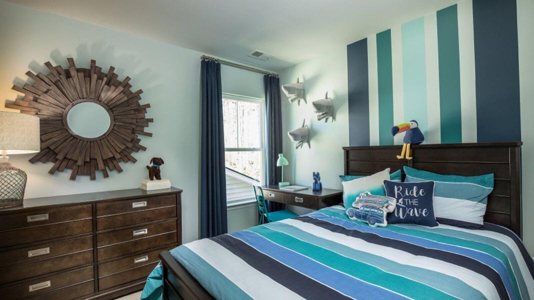 Furnished interior view inside a new home in Sweetgrass at Summers Corner, Summerville (Image 15). Furnished interior view inside a new home in Sweetgrass at Summers Corner, Summerville (Image 15).