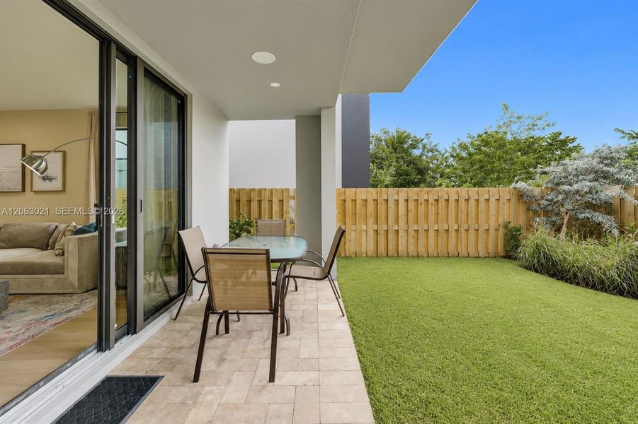 Exterior details and patio area of a home in , Fort Lauderdale (Image 3). Exterior details and patio area of a home in , Fort Lauderdale (Image 3).