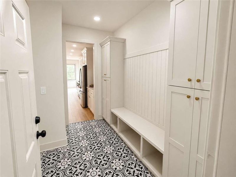 Furnished interior view inside a new home in , Decatur (Image 8).