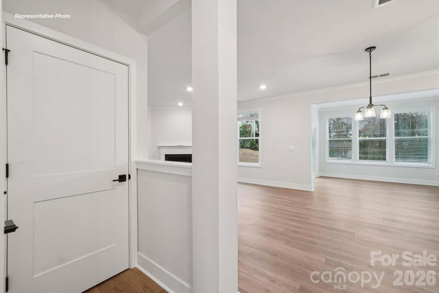 Spacious, unfurnished interior of a new home in Oak Grove Hill, Huntersville (Image 22).