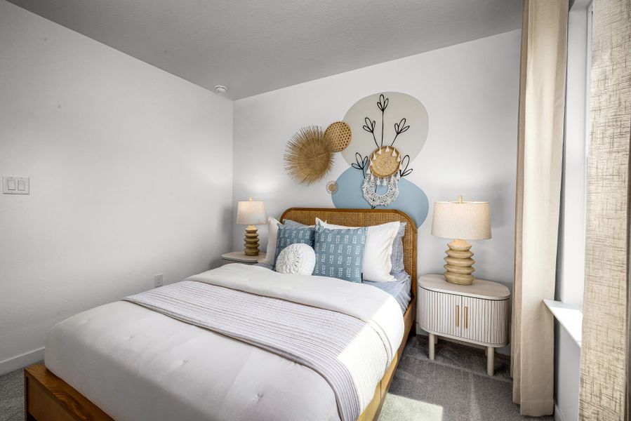 Representative furnished interior of a home built from the Sandalwood by Pulte Homes in Woodside, Georgetown (Image 6).