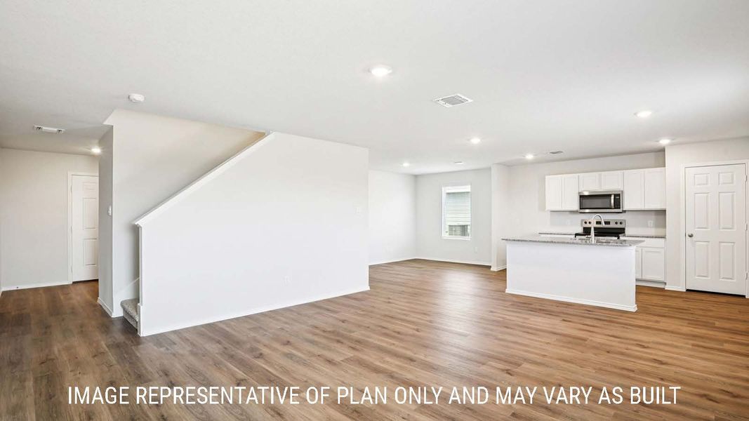 Spacious, unfurnished interior of a new home in Pecan Creek, Temple (Image 16). Spacious, unfurnished interior of a new home in Pecan Creek, Temple (Image 16).