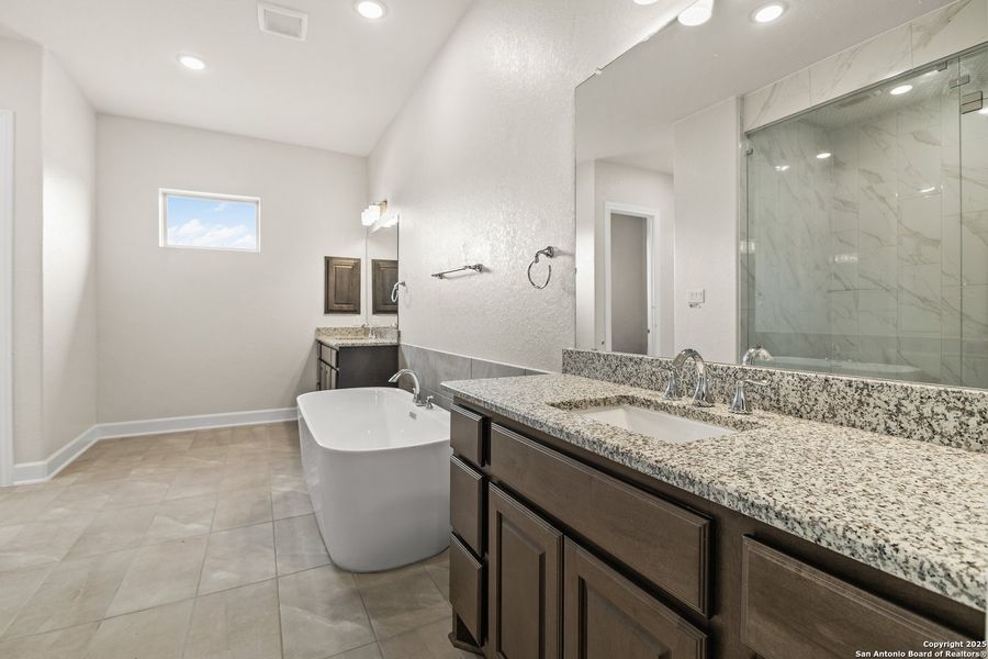 Furnished interior view inside a new home in Legend Park, Castroville (Image 10). Furnished interior view inside a new home in Legend Park, Castroville (Image 10).