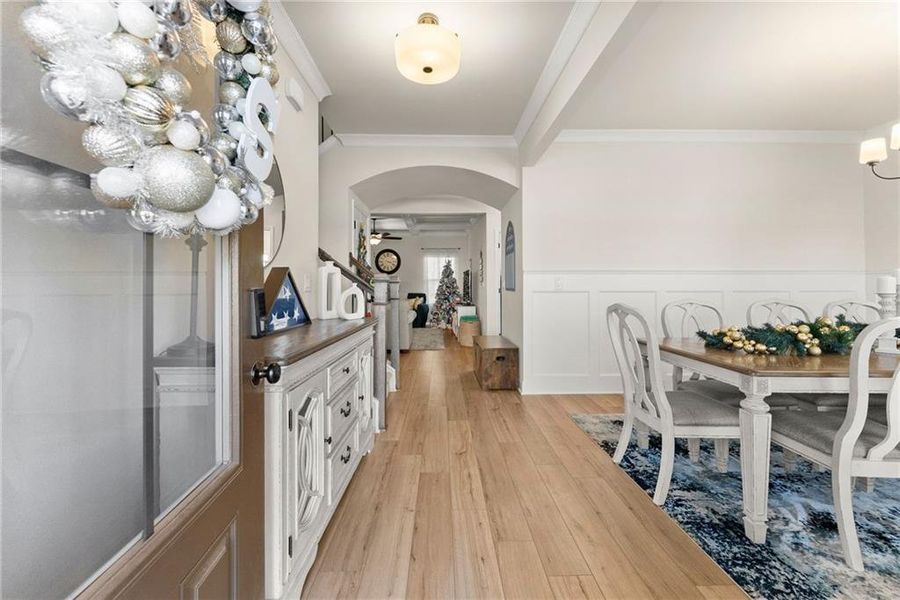 Furnished interior view inside a new home in , Auburn (Image 13).