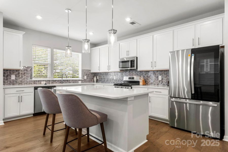 Furnished interior view inside a new home in , Mooresville (Image 5).