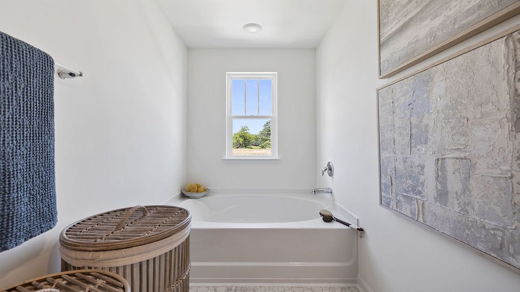 Furnished interior view inside a new home in Spring Ridge, Anderson (Image 35).