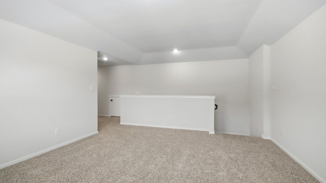 Representative unfurnished interior of a home built from the Perry by D.R. Horton in New Waverly Station, New Waverly (Image 18).