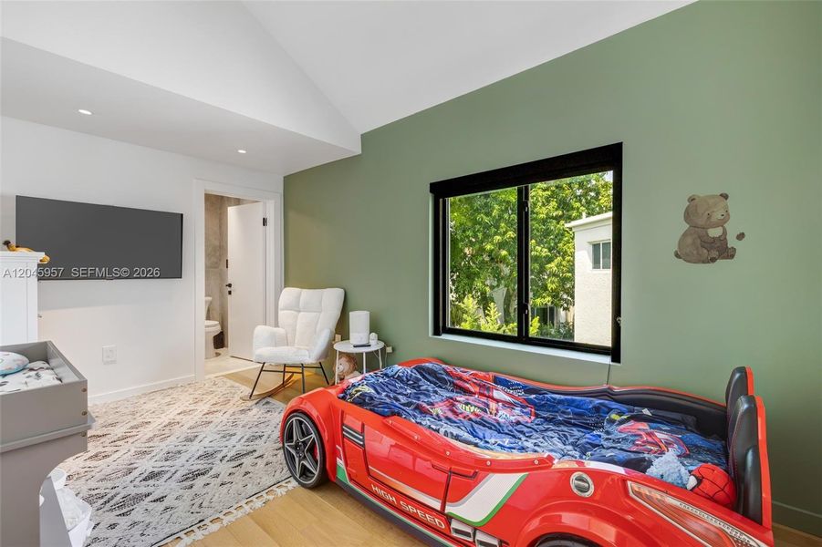 Furnished interior view inside a new home in , Miami (Image 32).