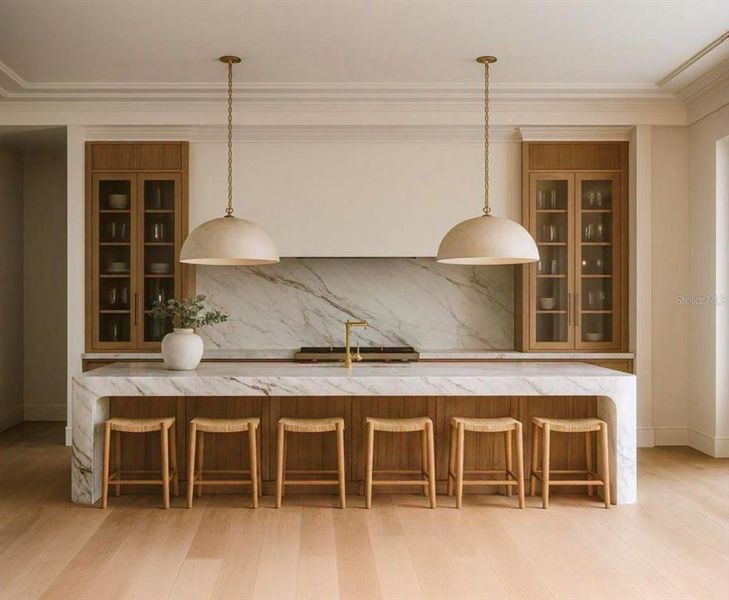 Furnished interior view inside a new home in , Winter Park (Image 4).