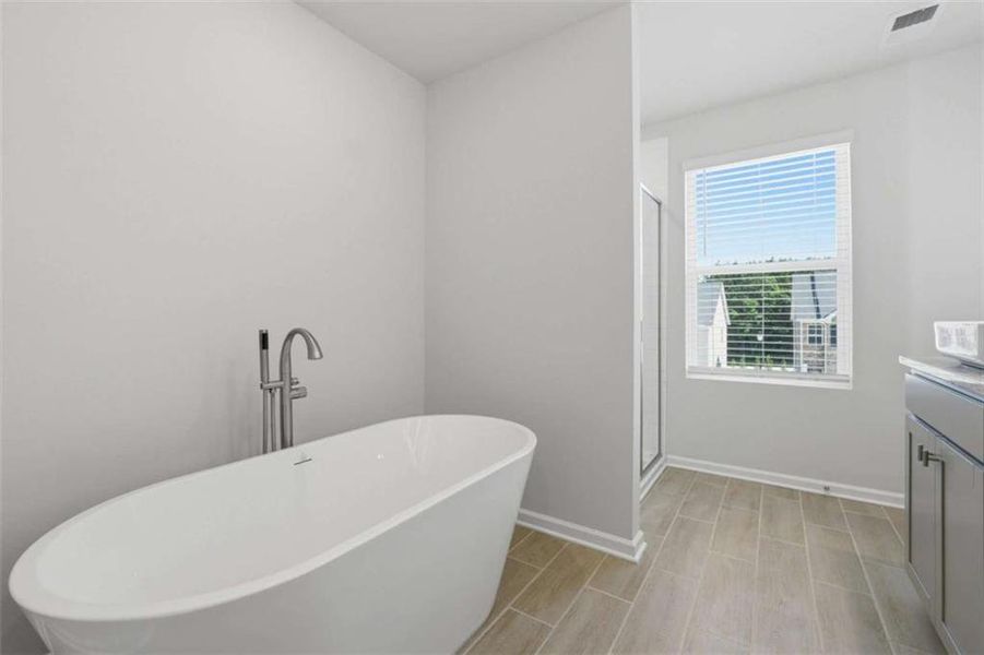 Furnished interior view inside a new home in Parkway James, Snellville (Image 9).