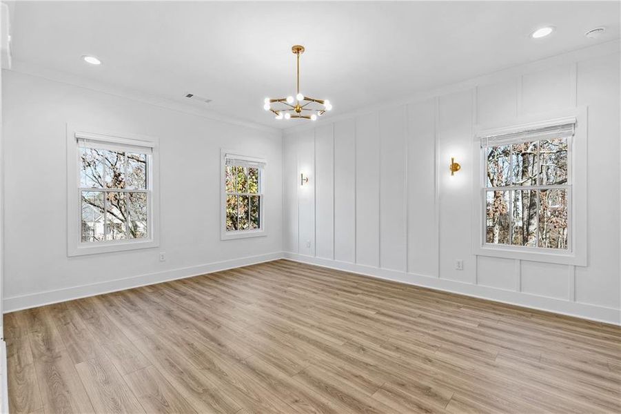 Spacious, unfurnished interior of a new home in , Sugar Hill (Image 20).