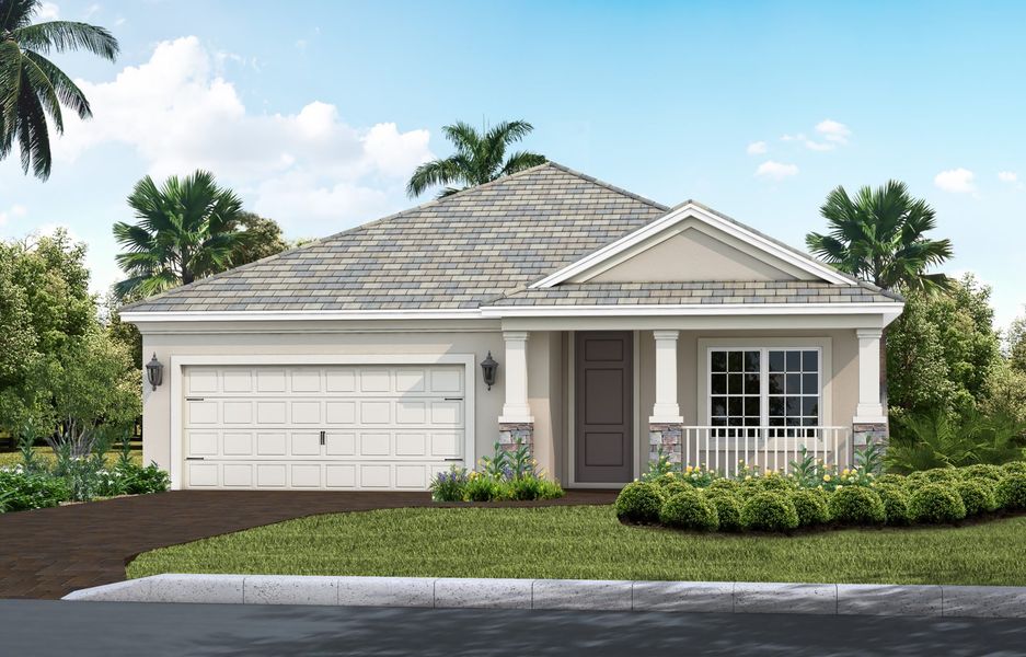 Representative exterior photo of a completed home built from the Applause by Neal Communities in Verandah, Fort Myers, FL (Image 2).