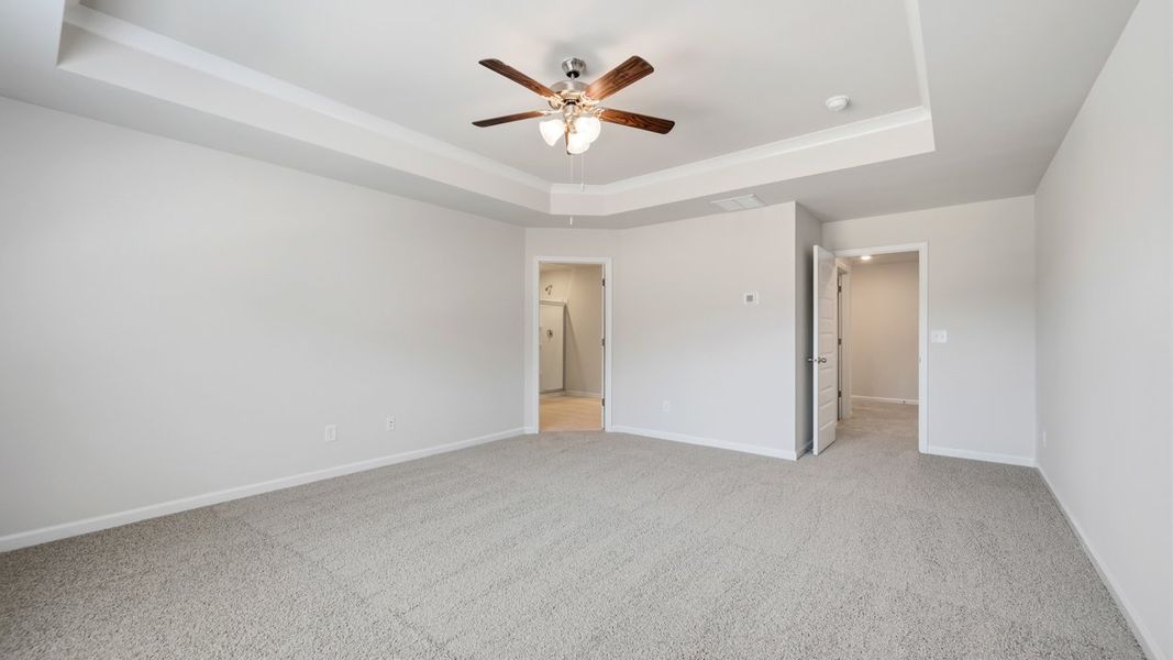Spacious, unfurnished interior of a new home in Independence Villas and Townhomes, Loganville (Image 22). Spacious, unfurnished interior of a new home in Independence Villas and Townhomes, Loganville (Image 22).